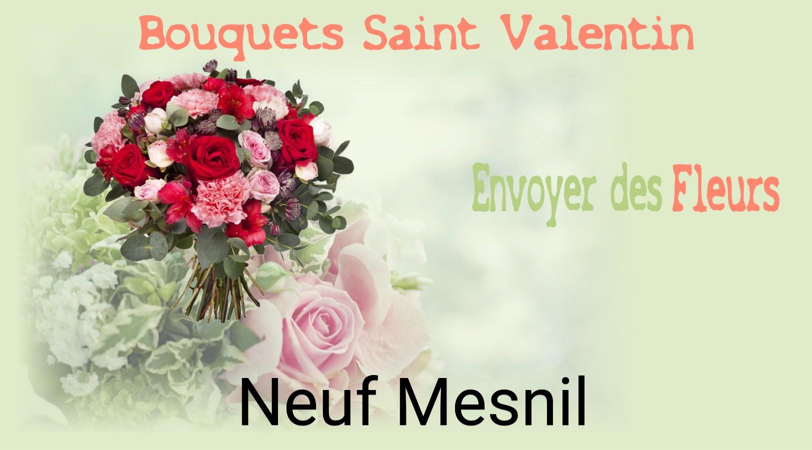 Roses de Saint-Valentin livrées à Neuf-Mesnil